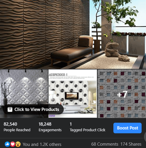 Social Media Ads Facebook Topchoice Interiors & Design