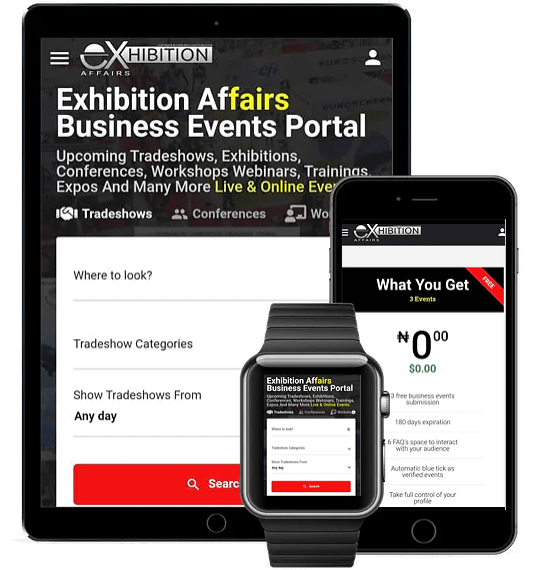 Exhibition Affairs Business Events Portal is a part of Capremark Network Media Group